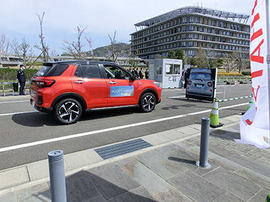 体験試乗会の様子①